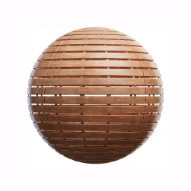 Wooden fence 8